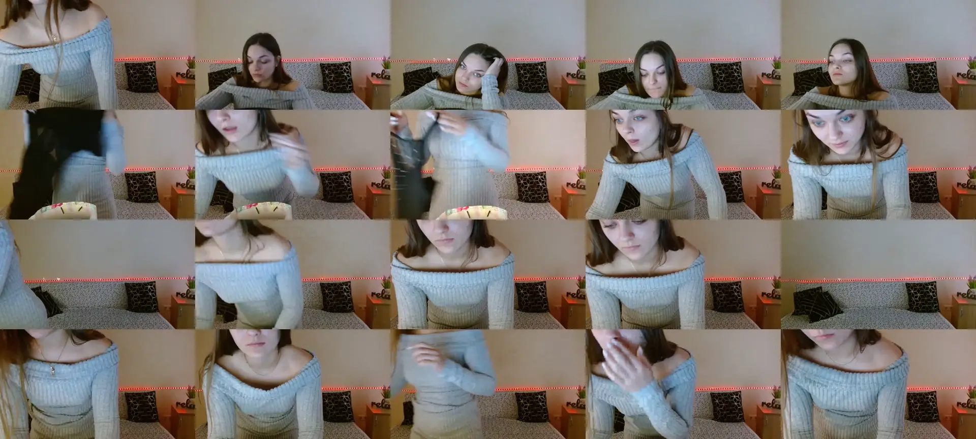 Chaynea photo contact sheet