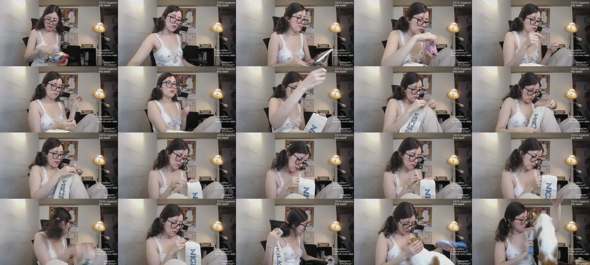 Cherrybunny21 photo contact sheet