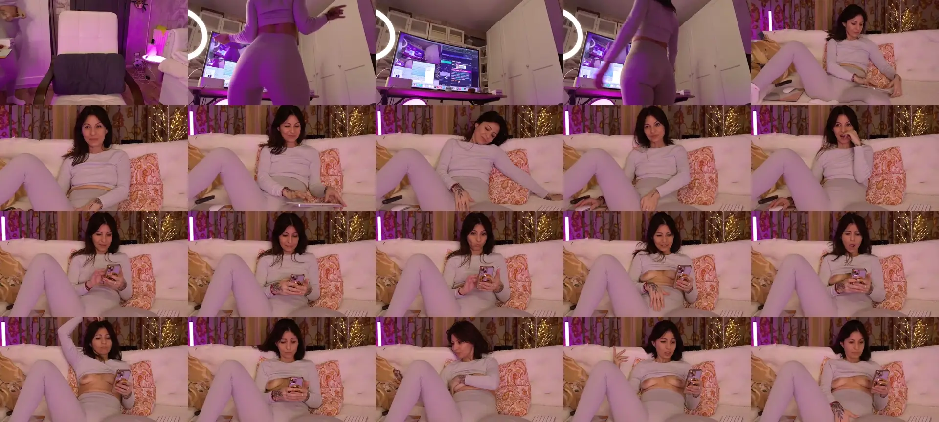 CrissySmile photo contact sheet