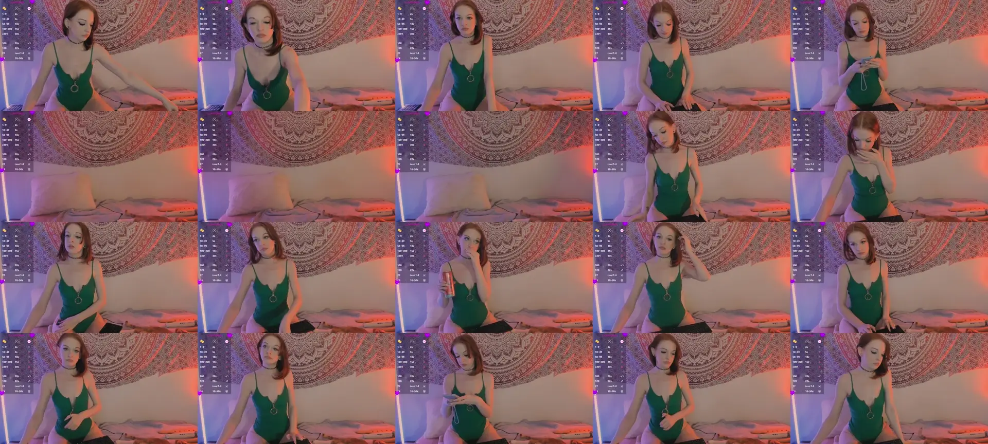 Dankkittyx photo contact sheet