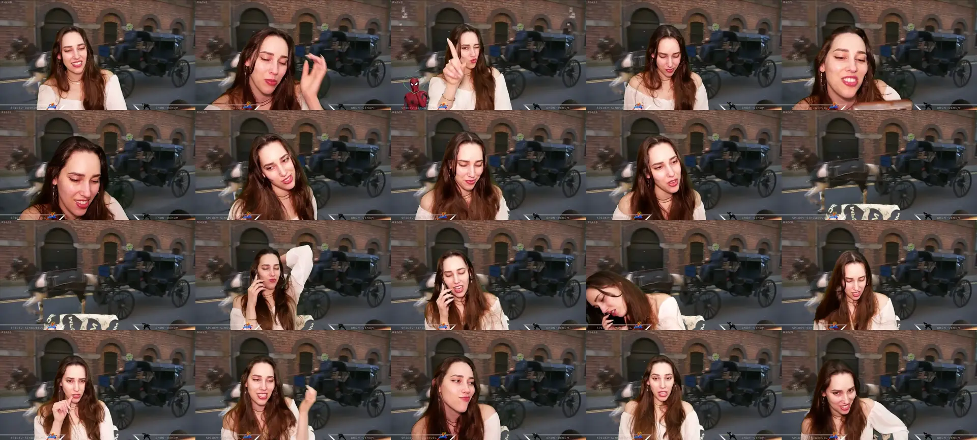 Dashy photo contact sheet