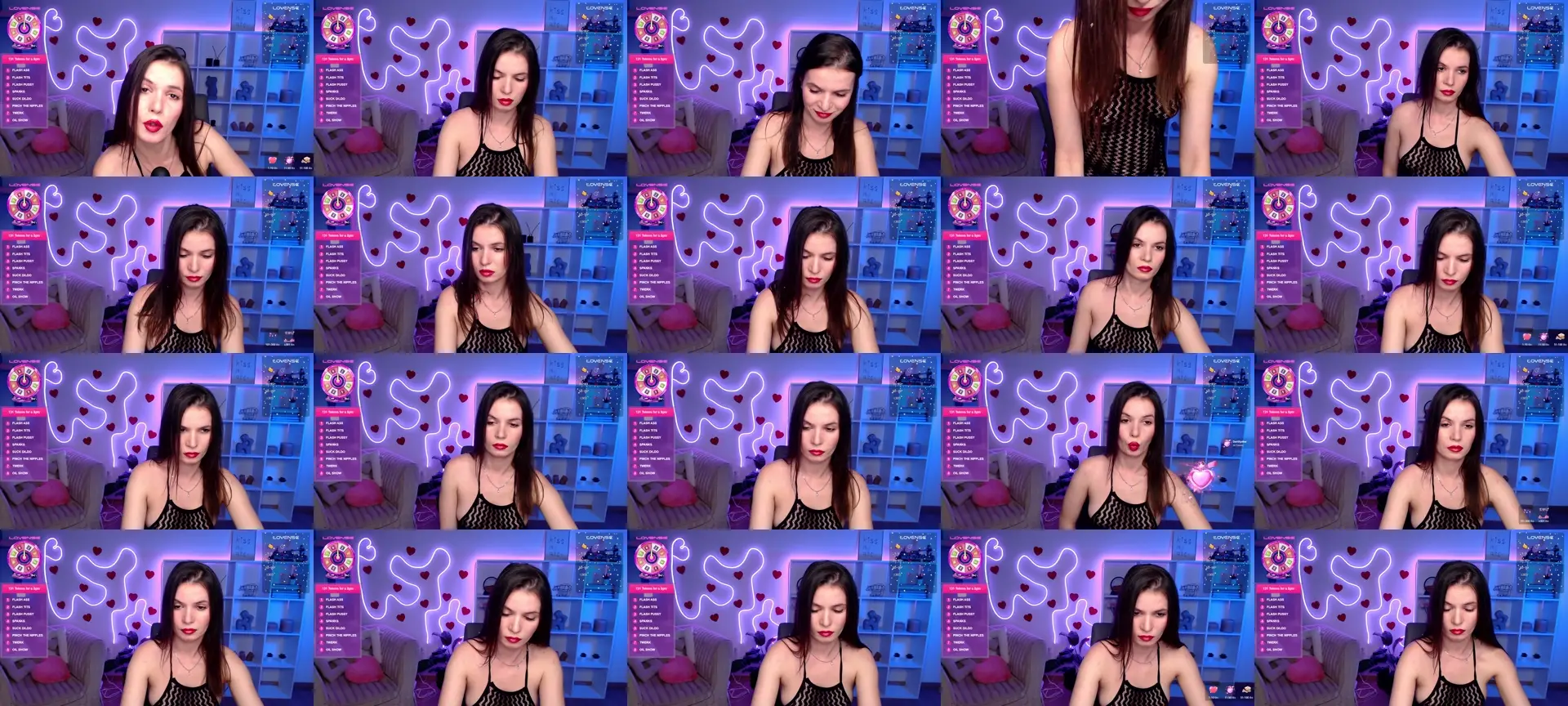 Diana_Wow photo contact sheet