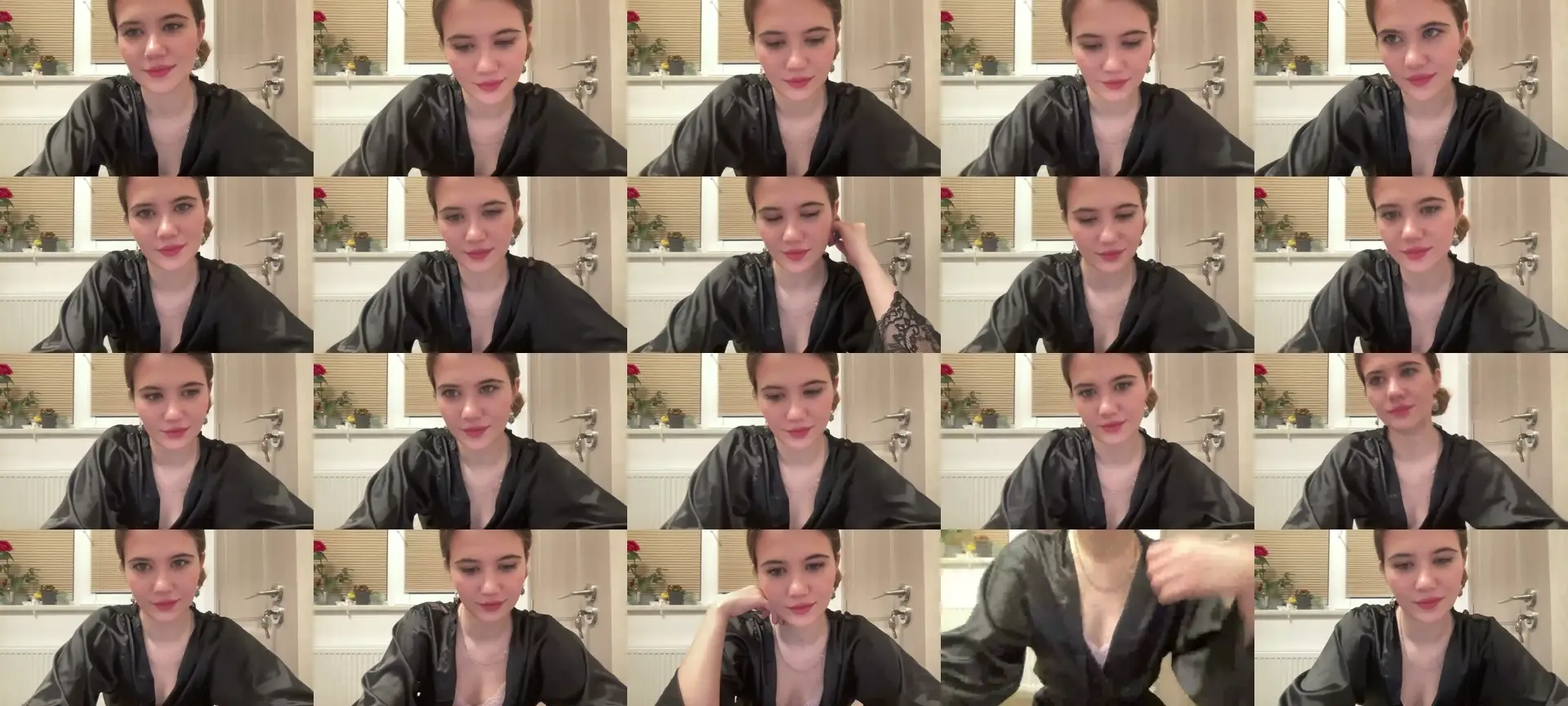 Elvira photo contact sheet