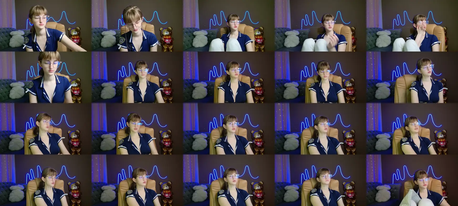 EmyLure photo contact sheet