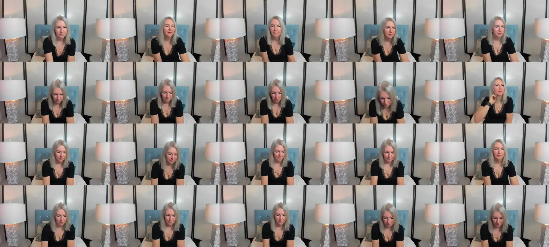 EricaSexyX photo contact sheet