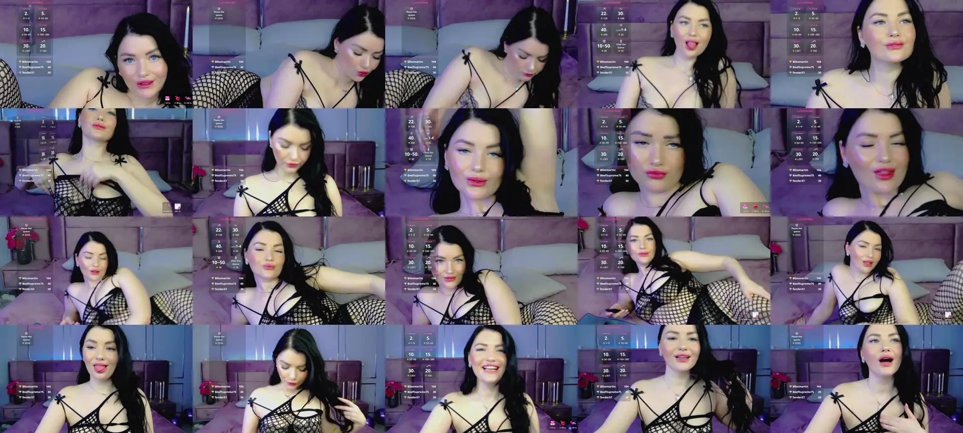 EvaBilss photo contact sheet