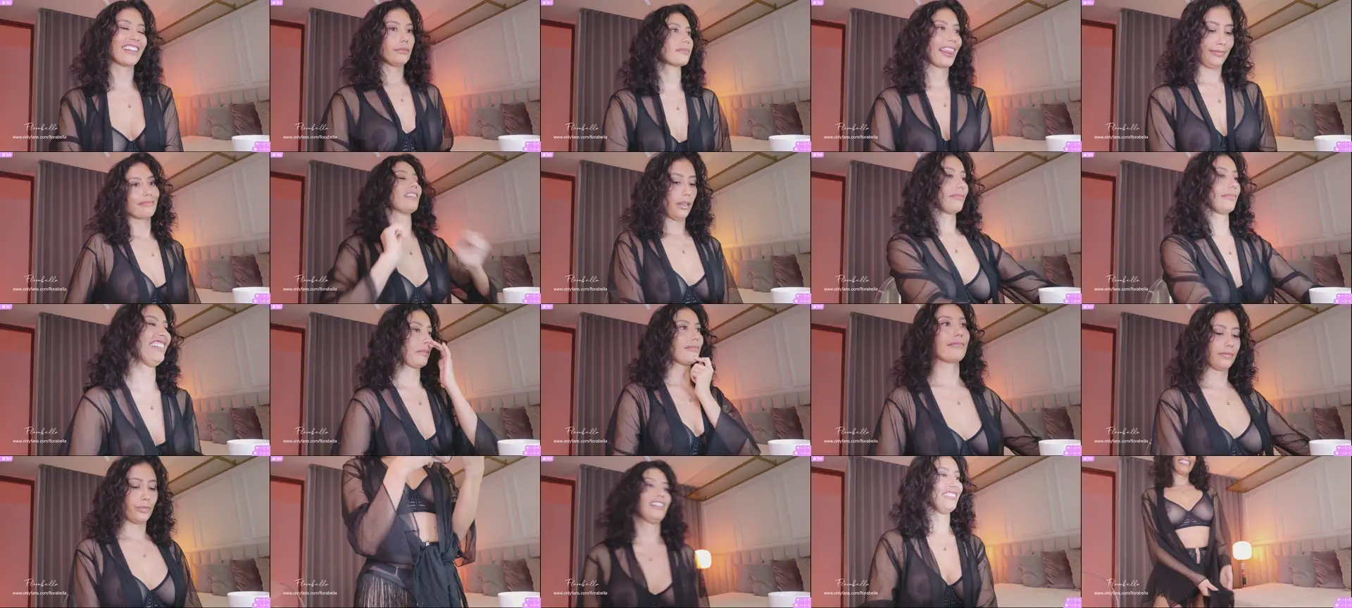 Florabella photo contact sheet