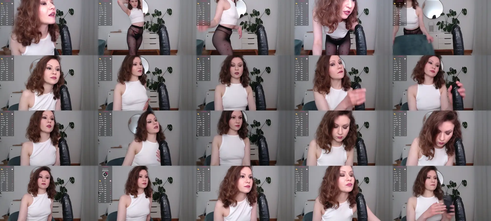 GoddessVenina photo contact sheet