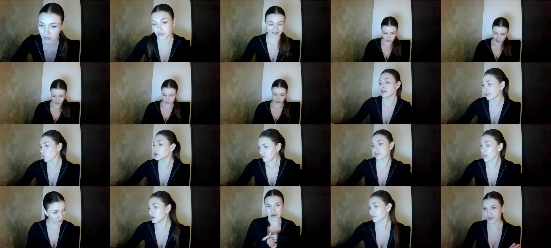 GreenKittyy photo contact sheet