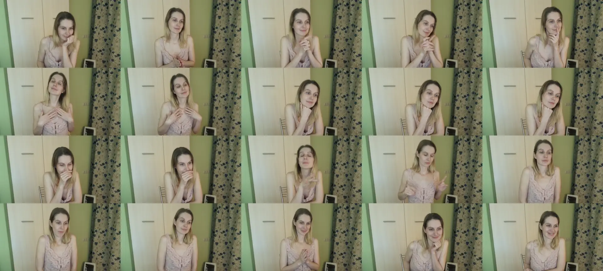 HalynatheBest photo contact sheet