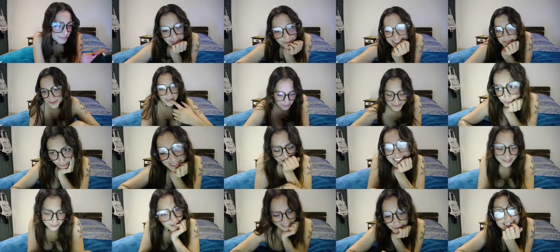 Heidy_klum_ photo contact sheet