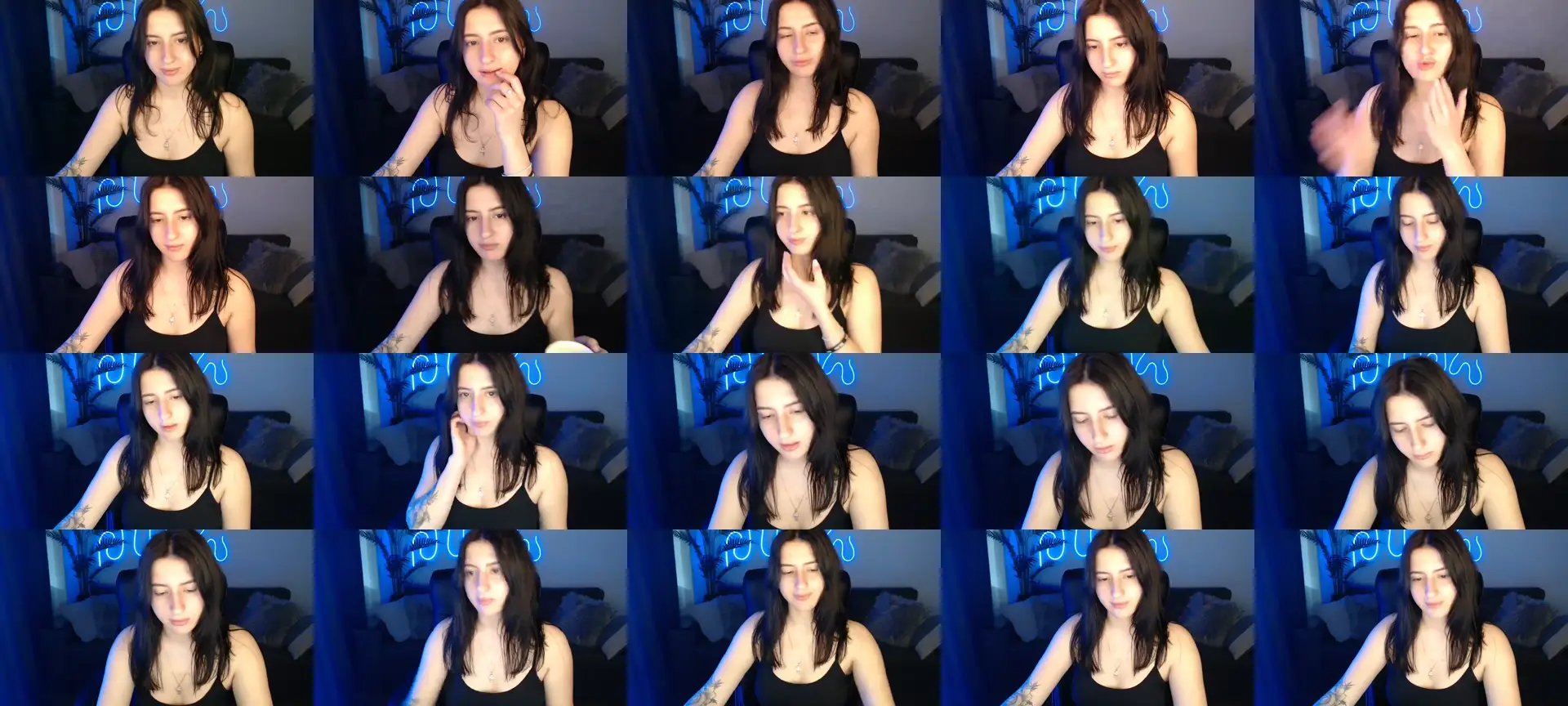 HoneyLeya photo contact sheet