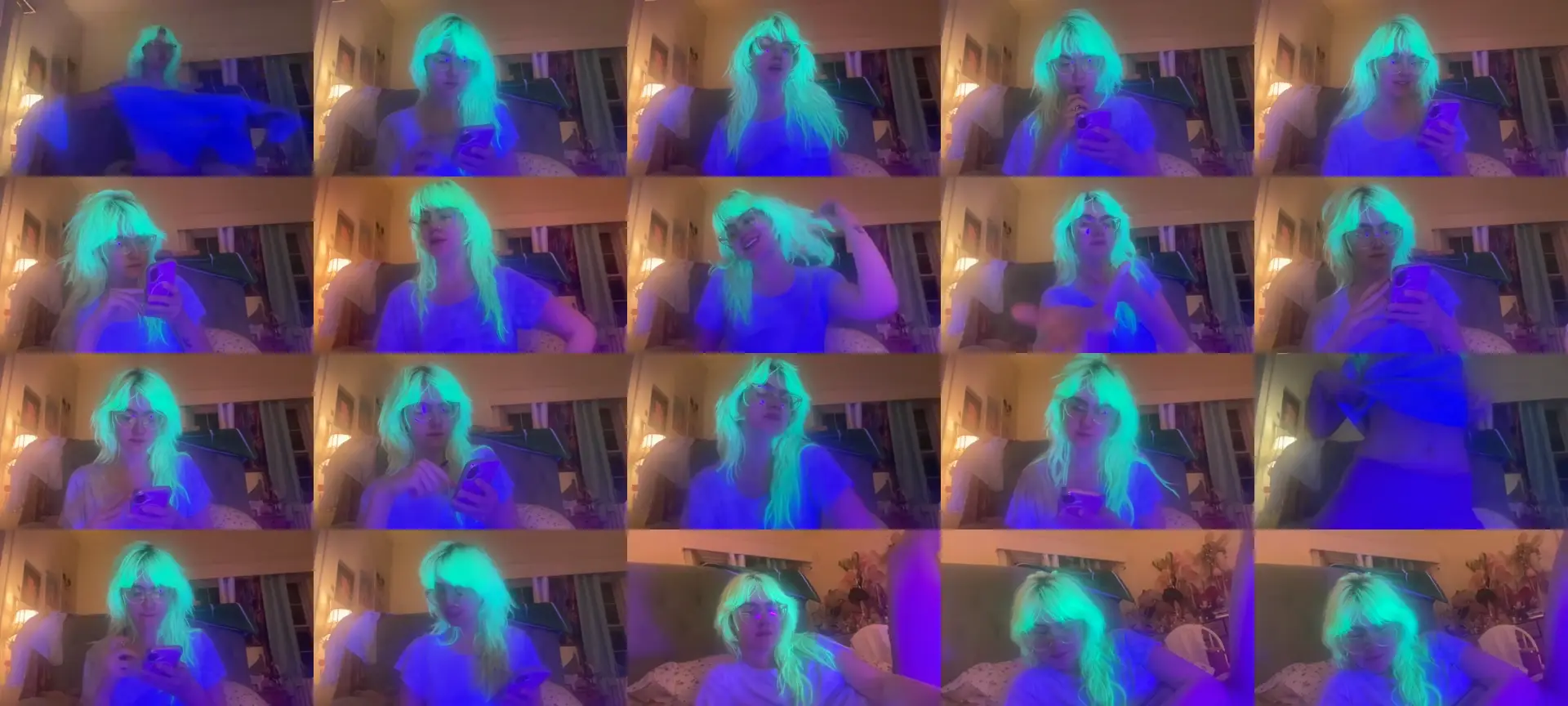 HoneyLimbed photo contact sheet