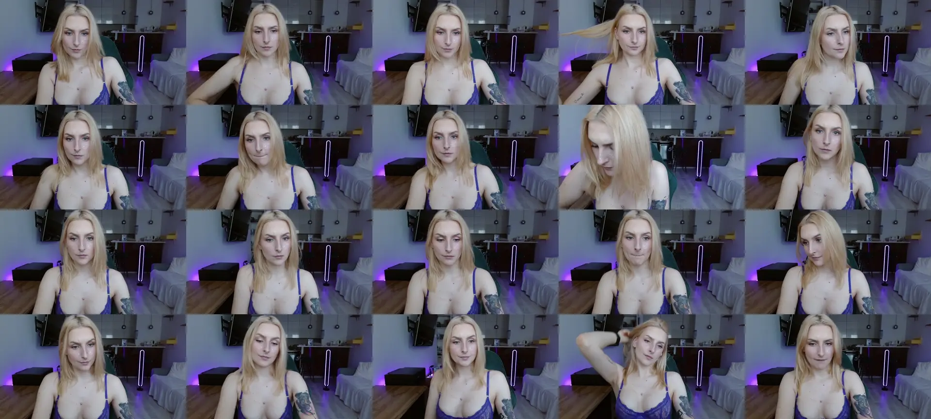 IlusionCat photo contact sheet