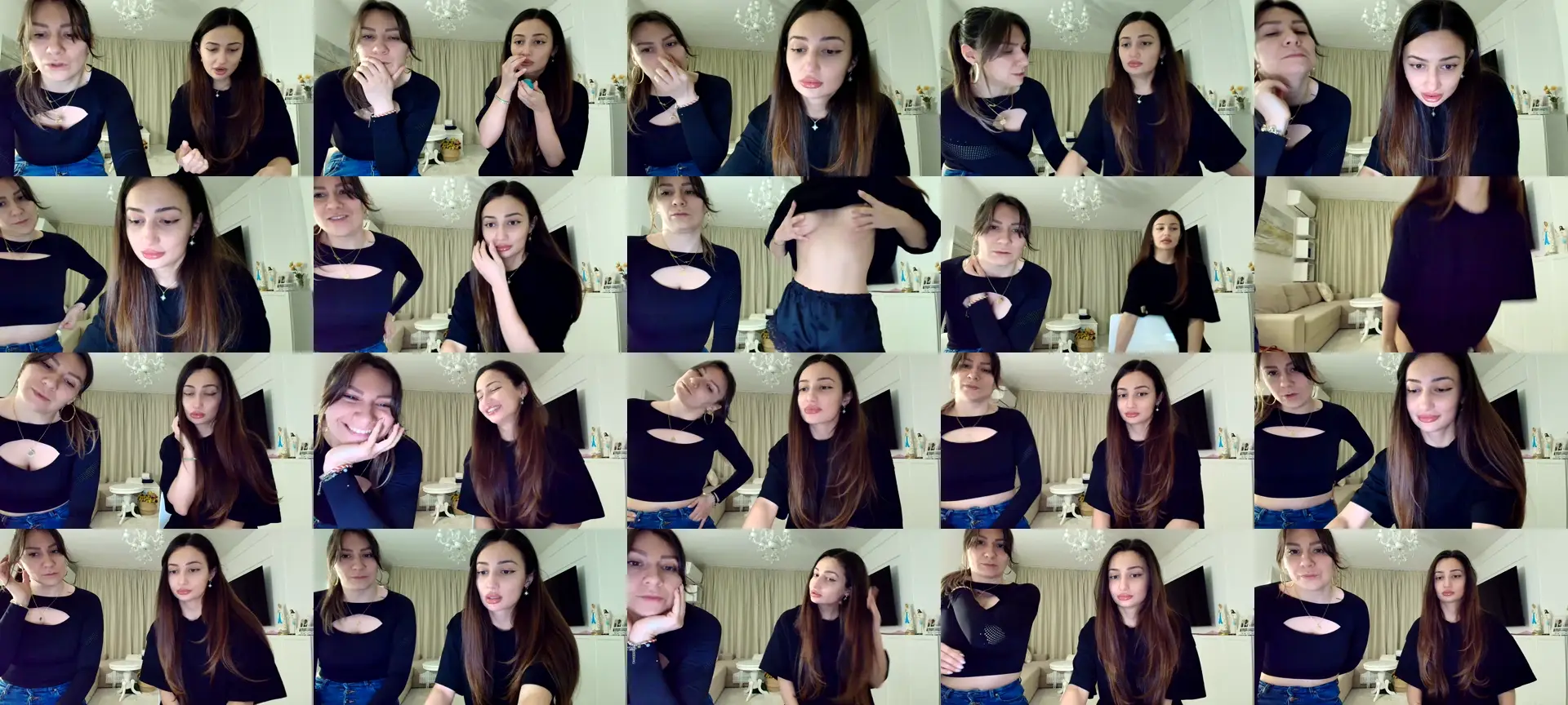 ItsEvie photo contact sheet