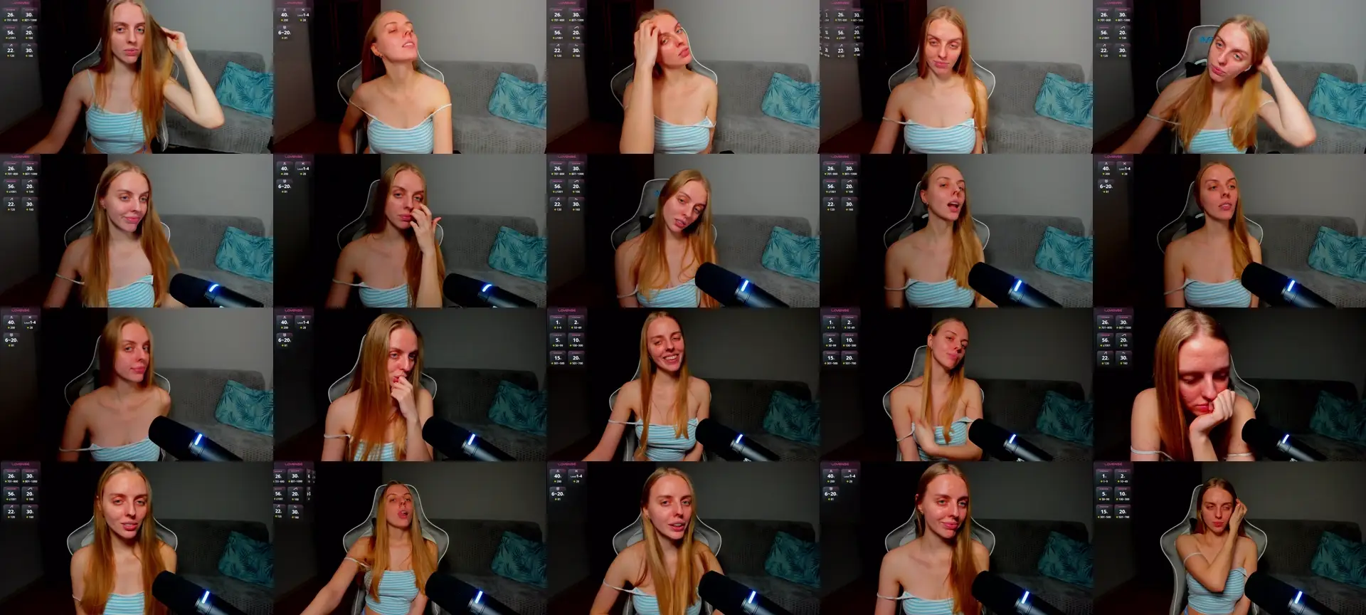 Jam_cream photo contact sheet