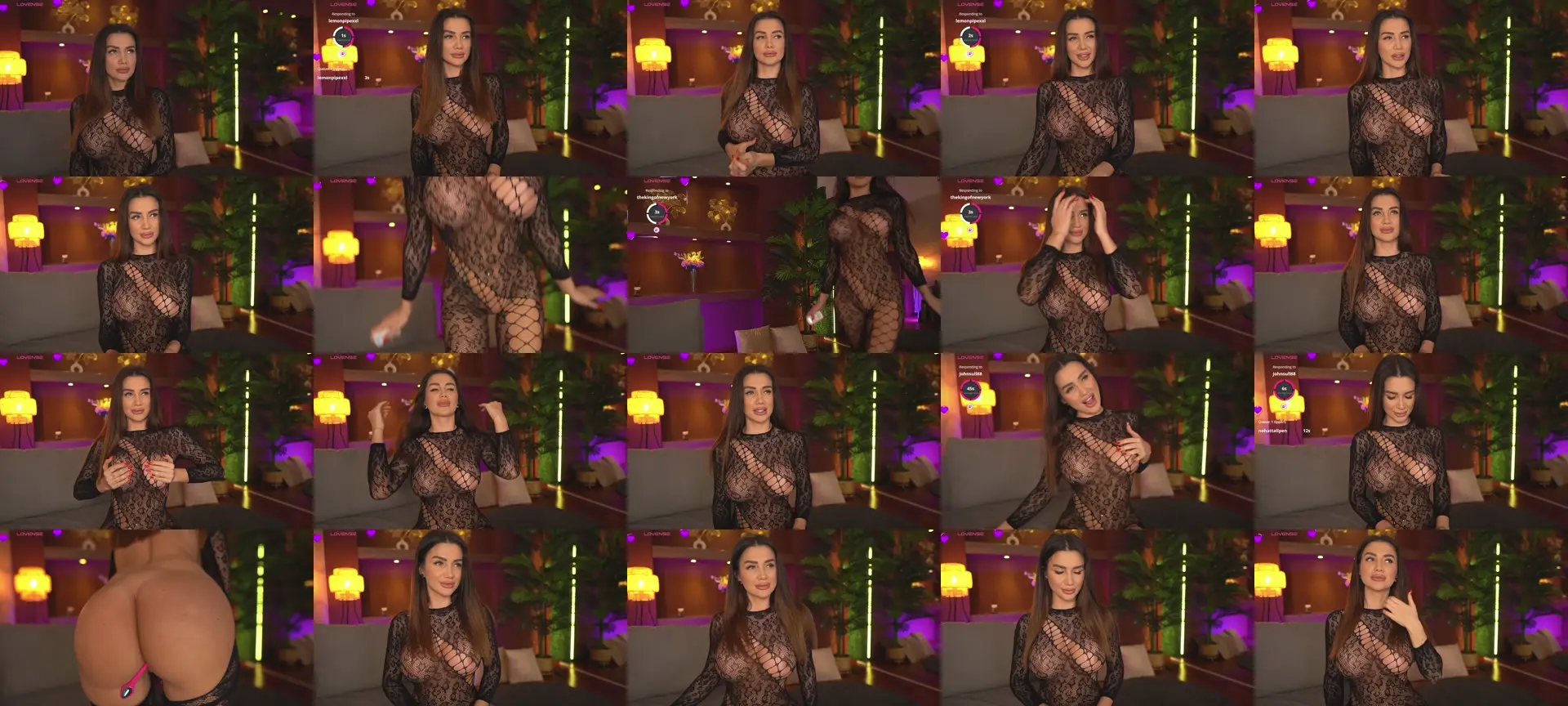 JustinneJade photo contact sheet