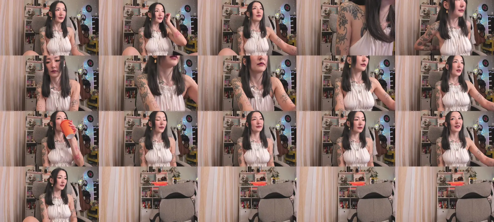 KellyAsian photo contact sheet