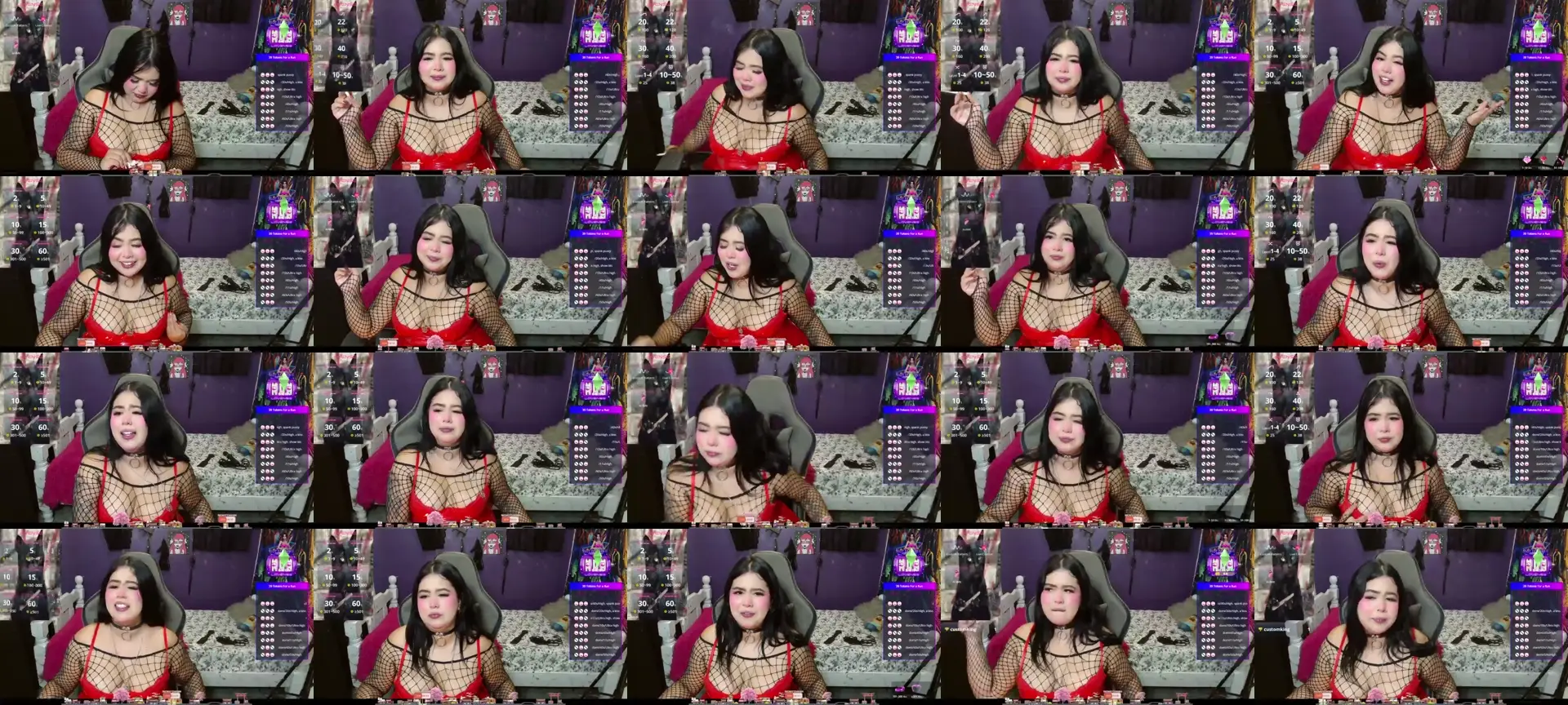 kitty_play photo contact sheet