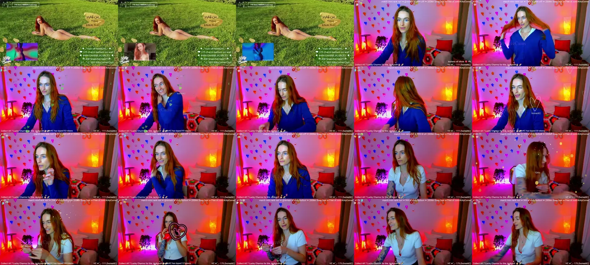 KittyCorner photo contact sheet