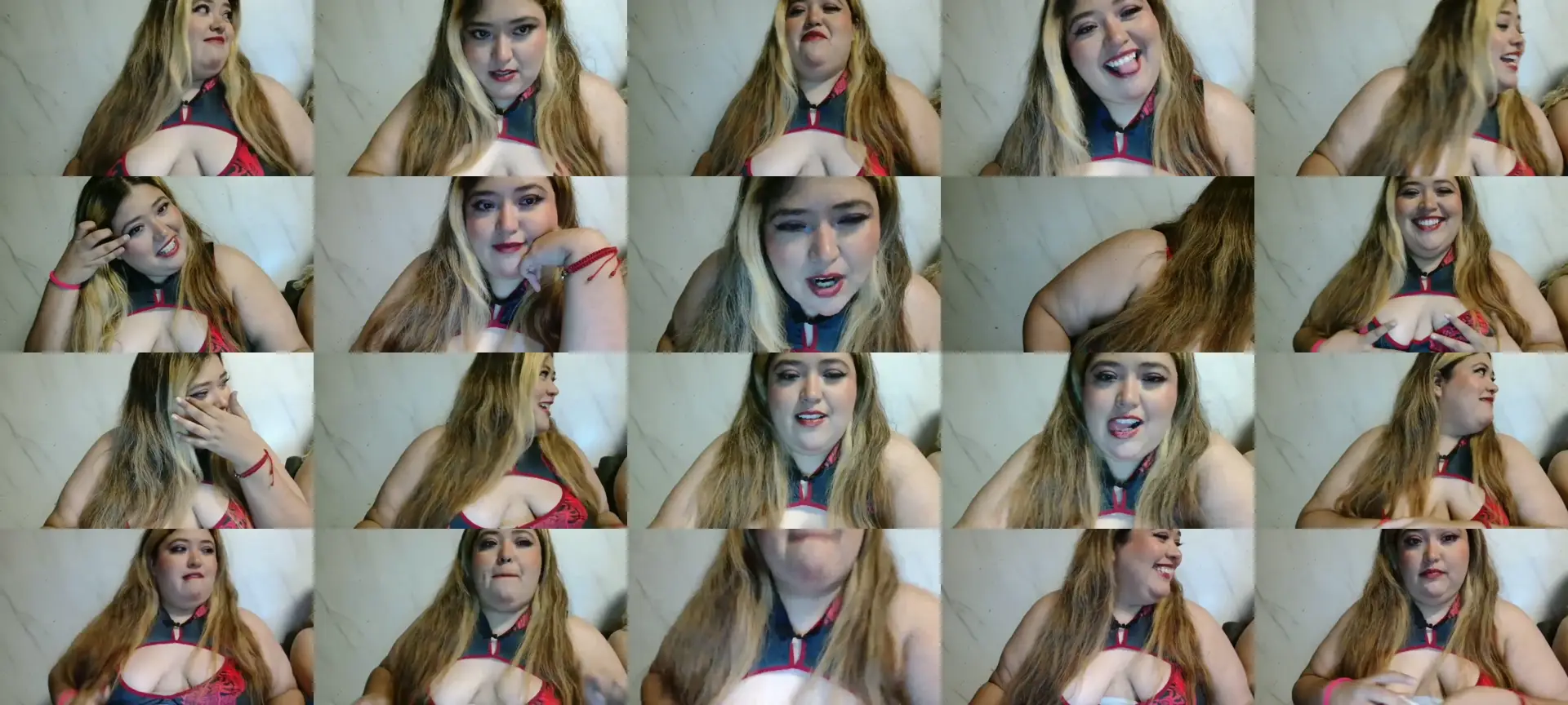 KrystalBloom photo contact sheet