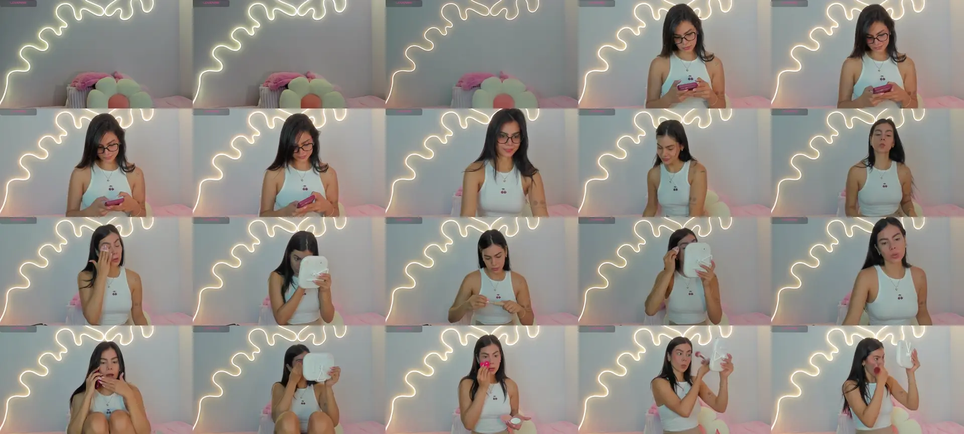 Lady_sweet_ photo contact sheet