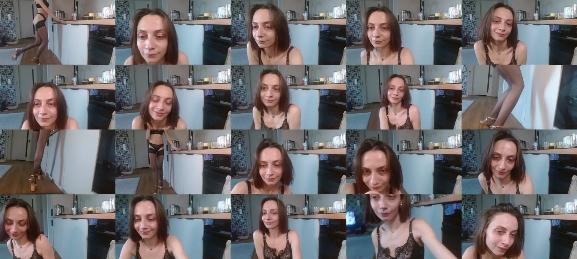 Ladysweety photo contact sheet