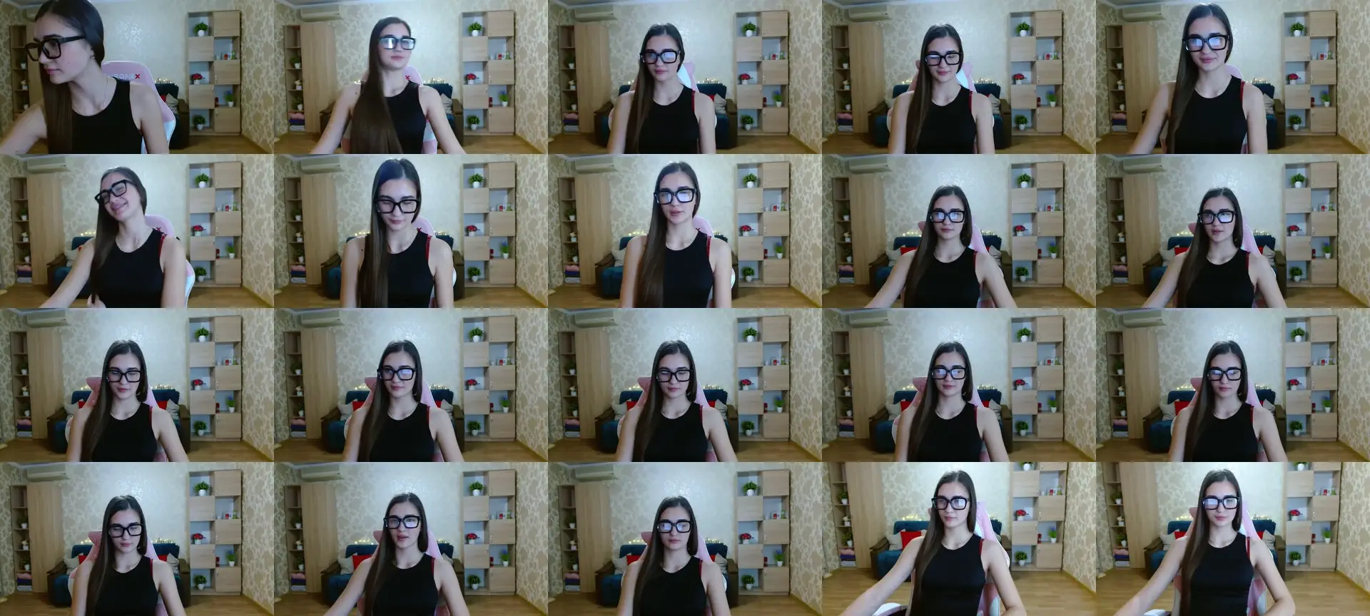 LilaSin photo contact sheet