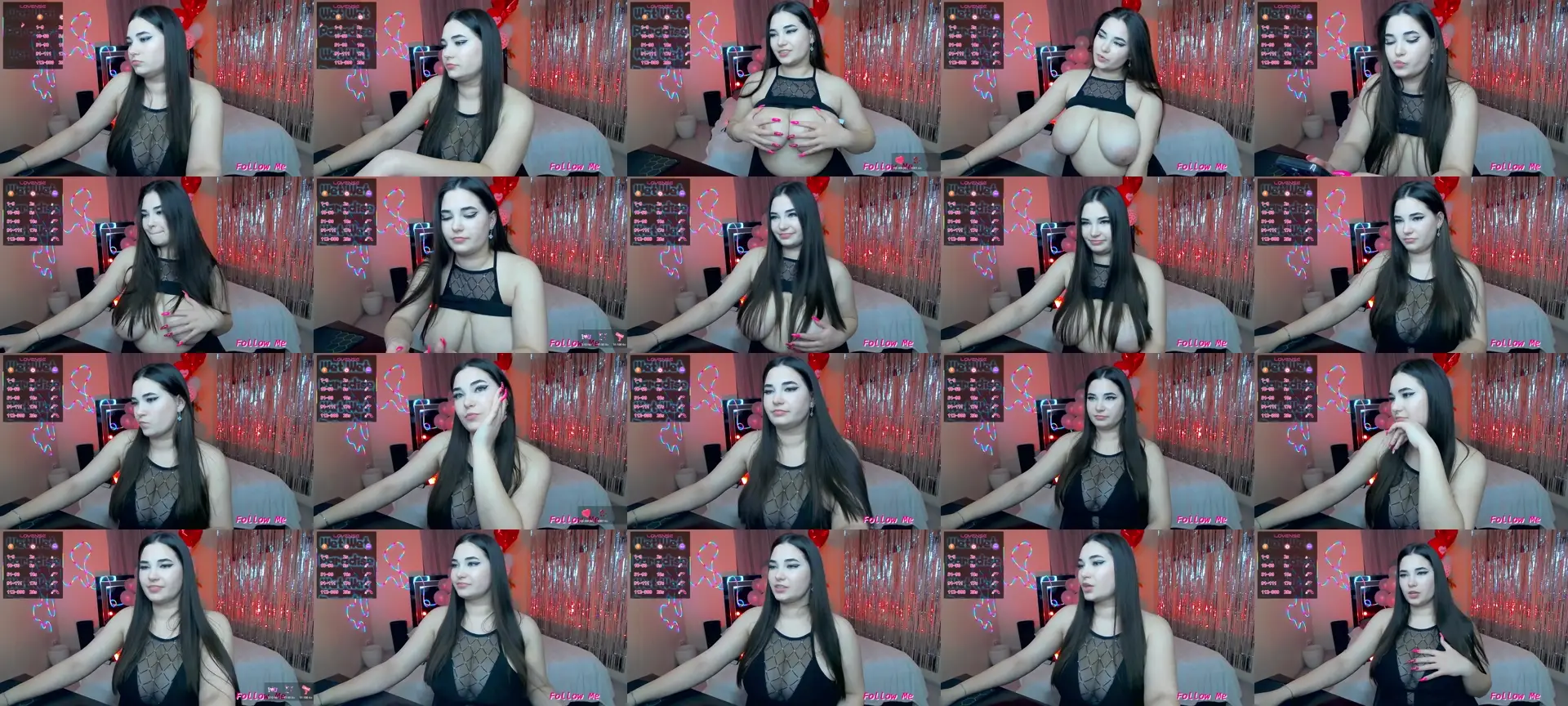 Lillianhot68 photo contact sheet