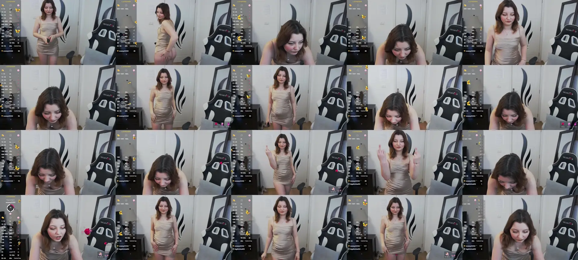 LilRosie photo contact sheet