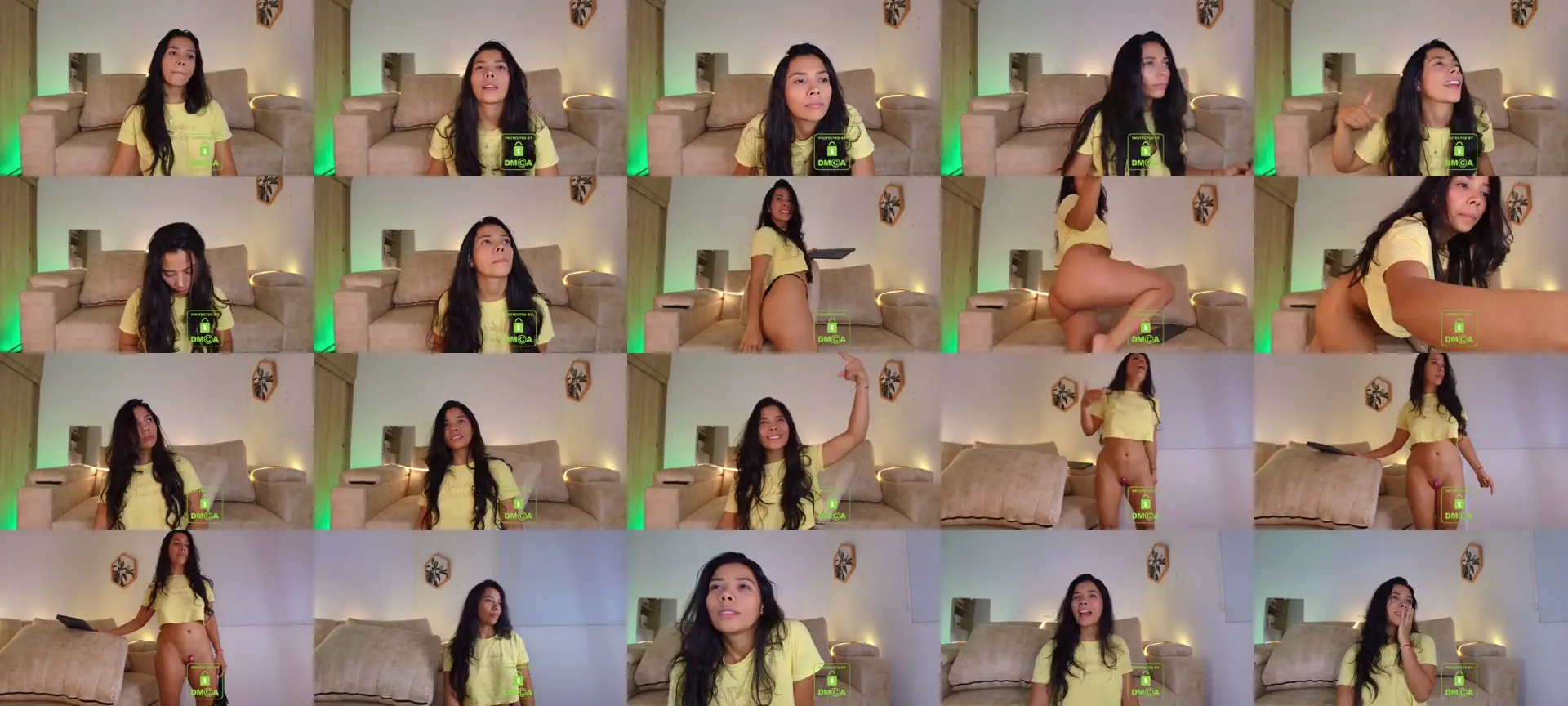 Luckyclover_ photo contact sheet