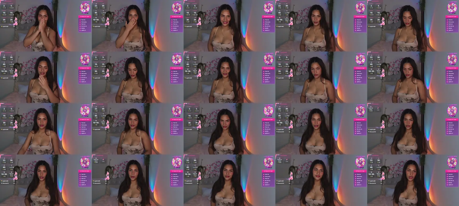 Maryah_love photo contact sheet