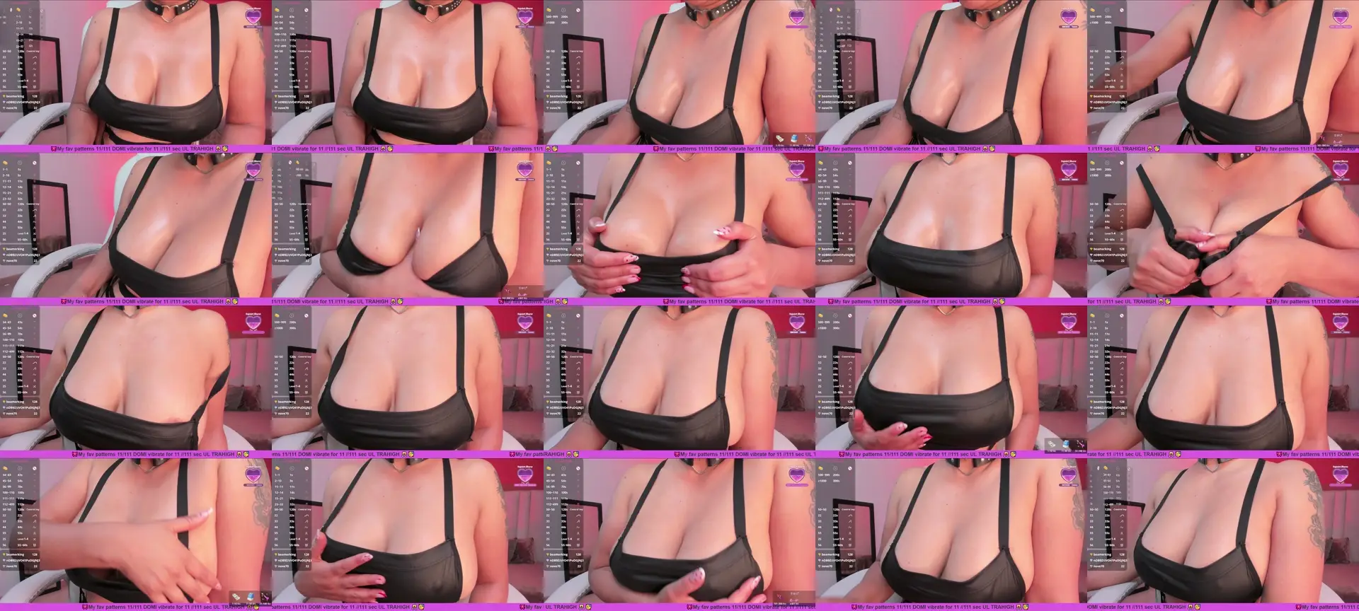 Maxxxine_ photo contact sheet