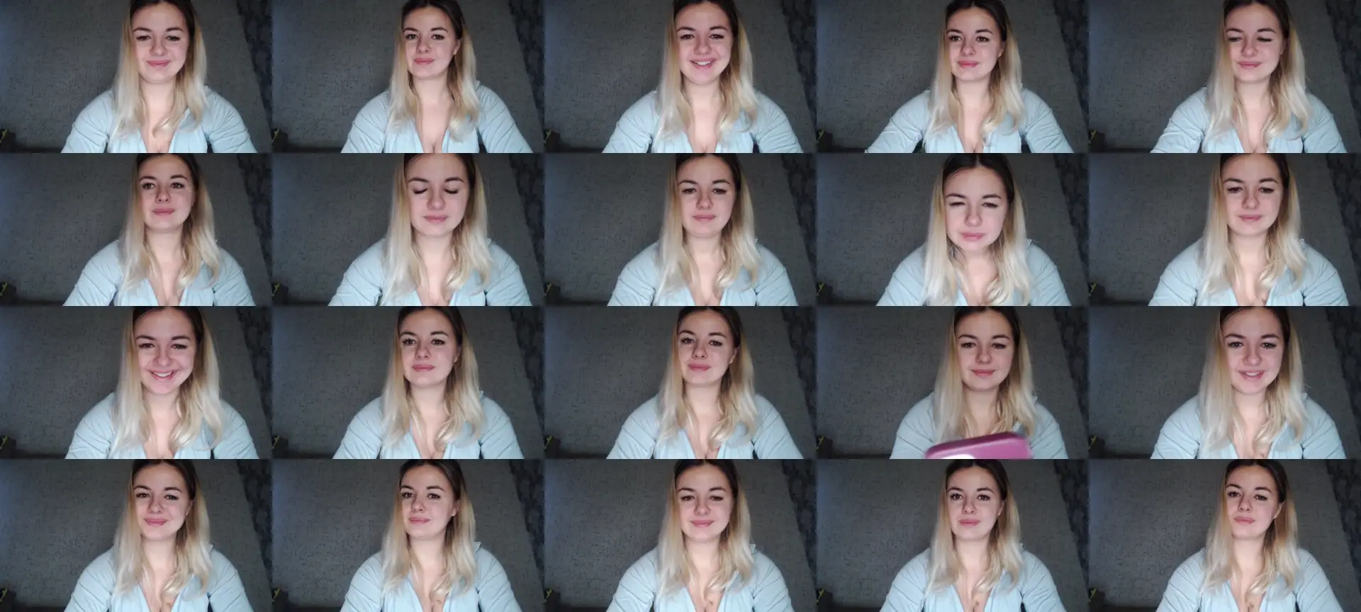 Meganwantyou photo contact sheet