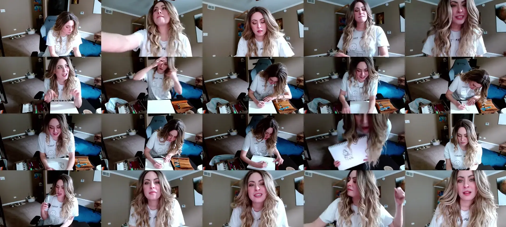 Mel_inLove photo contact sheet