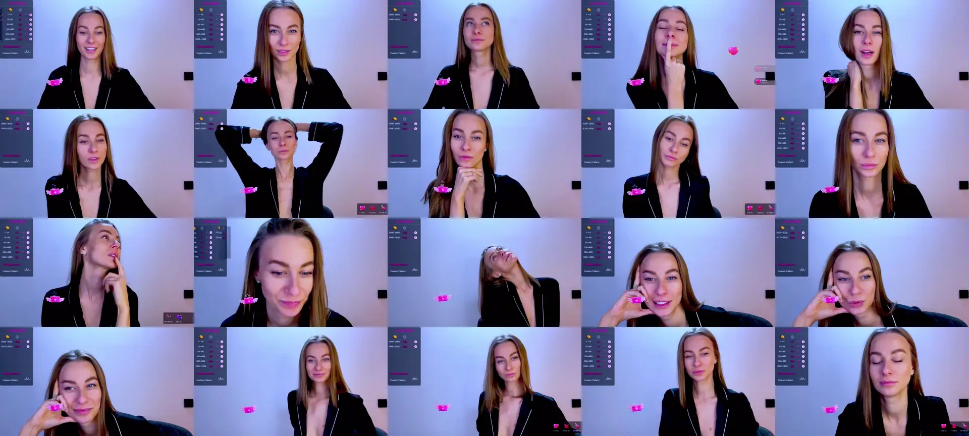 Mia118 photo contact sheet