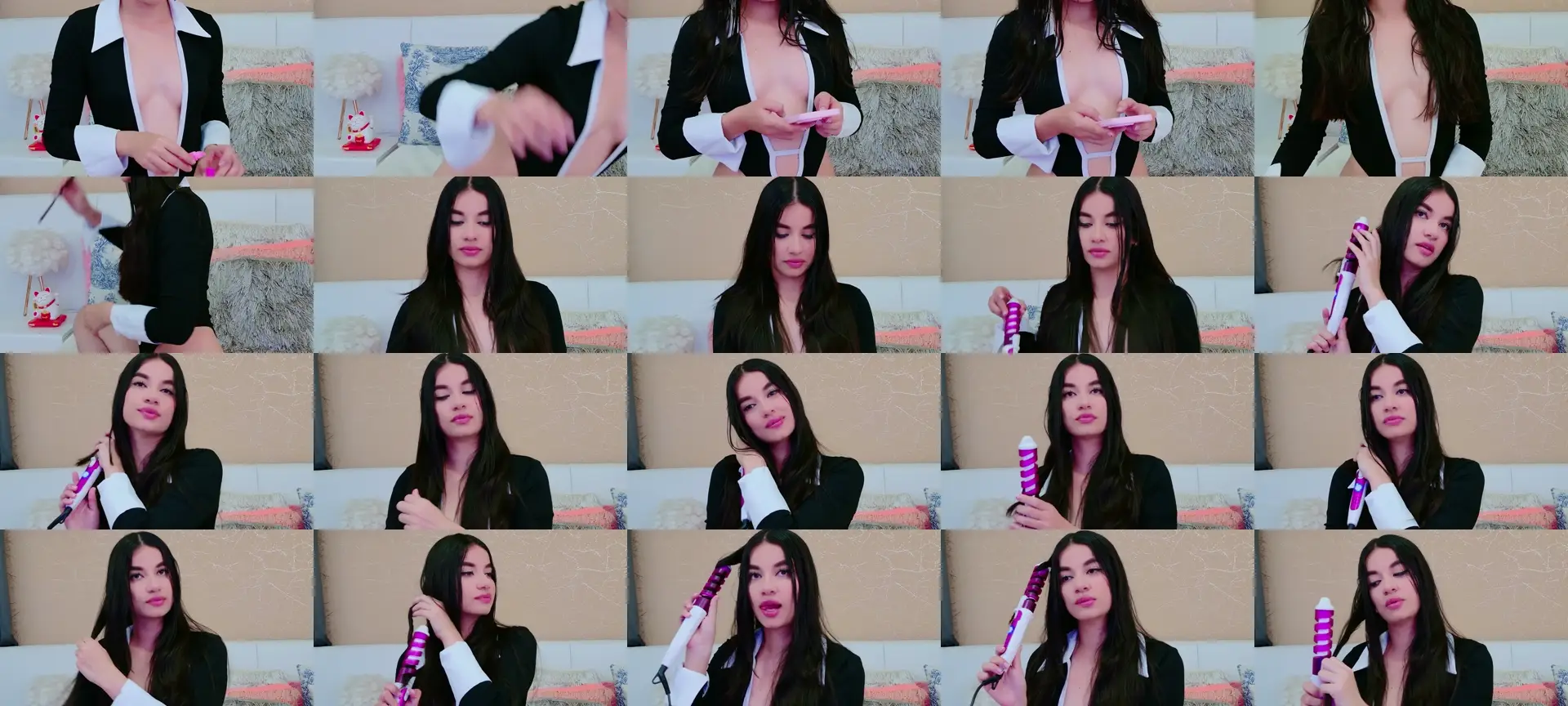 MiaDunof photo contact sheet