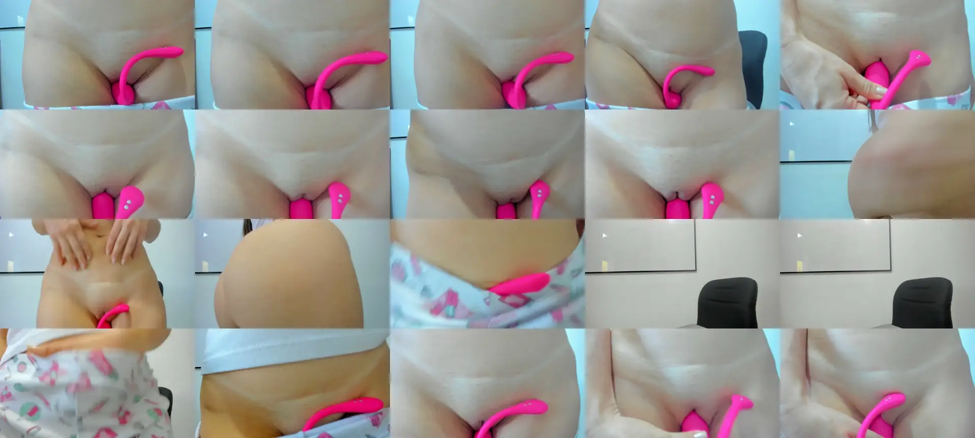 Miaqueen69 photo contact sheet