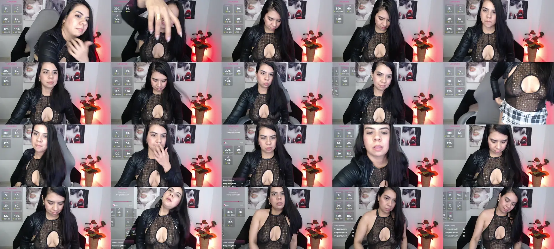 Miss_Laila photo contact sheet