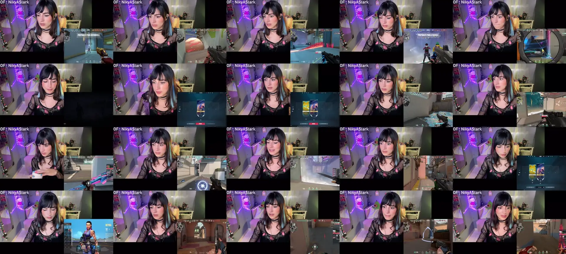 Nikyastark photo contact sheet