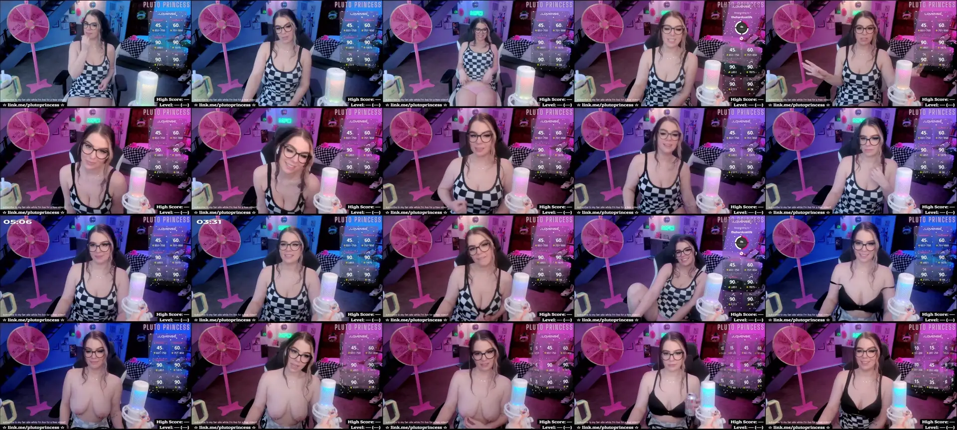 PlutoPrincess photo contact sheet