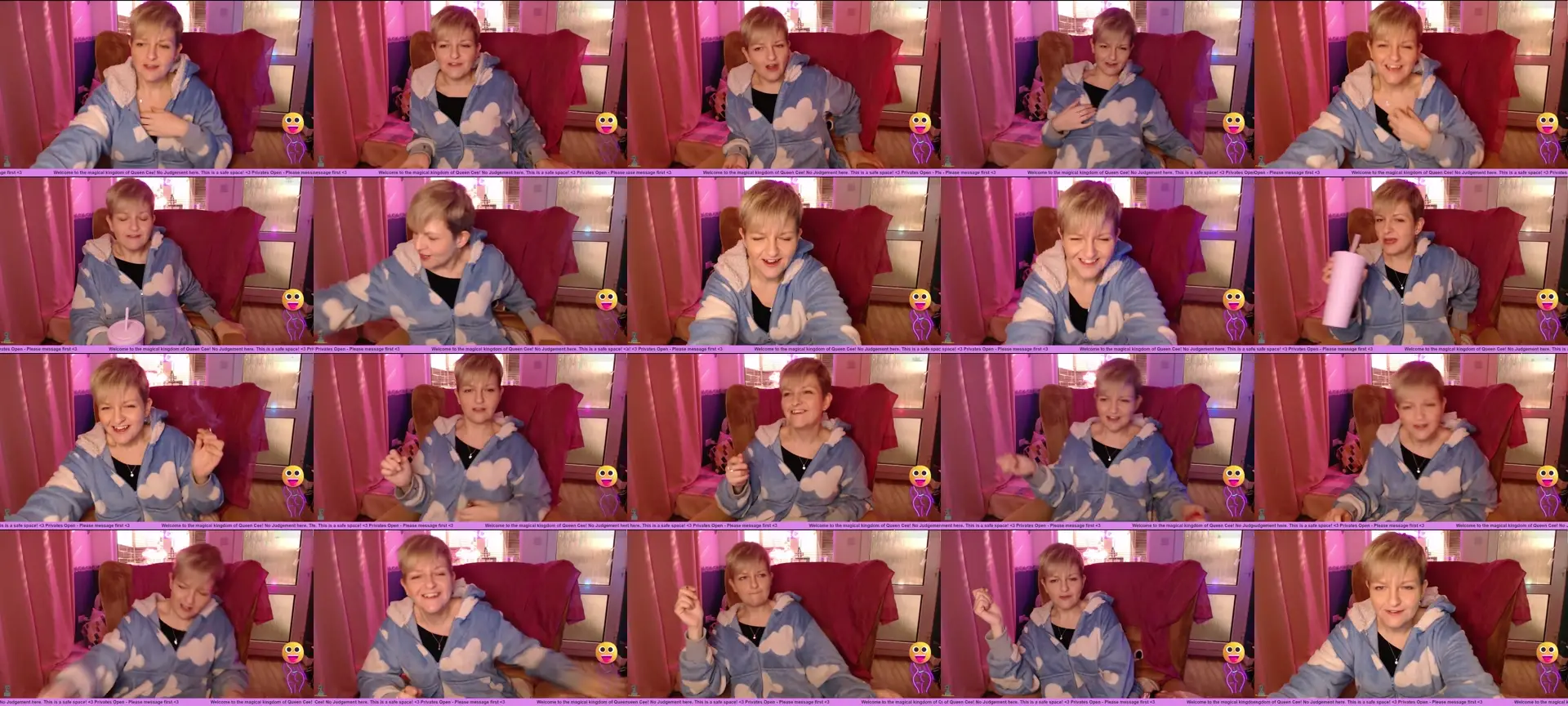 Queen_Cee photo contact sheet