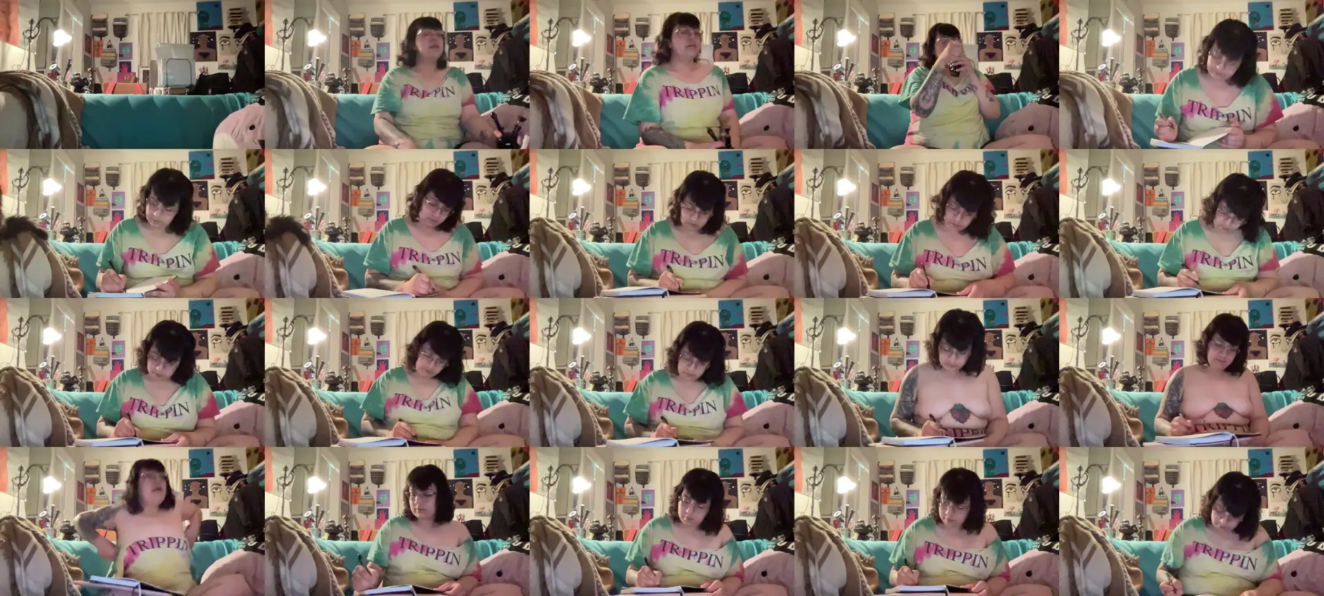 SaintxSinners photo contact sheet