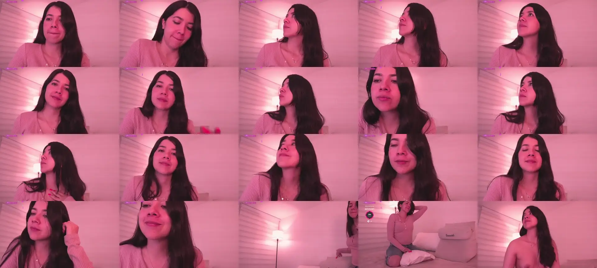 SaoriRose photo contact sheet