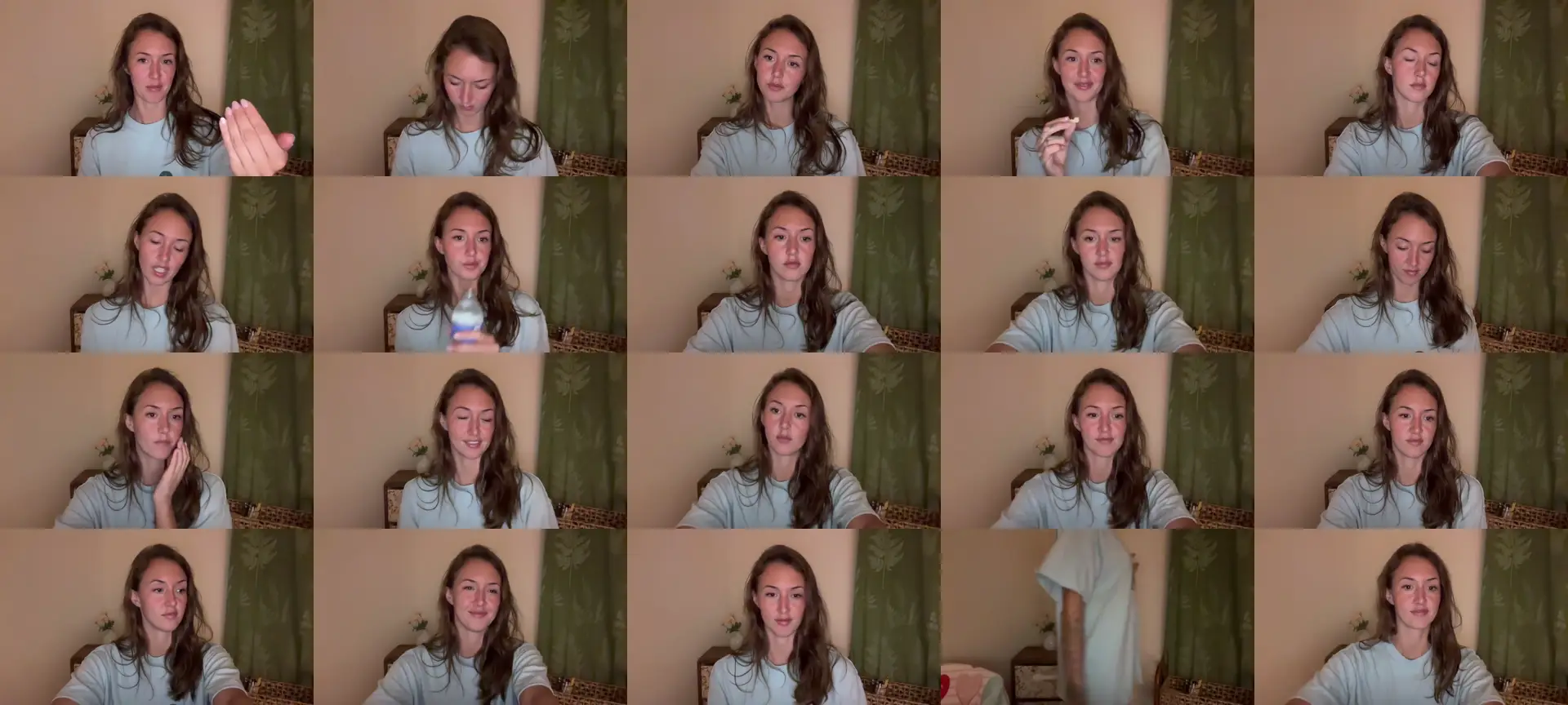 SarahBttrfly photo contact sheet