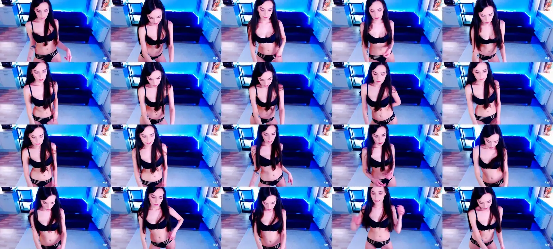 Selena_La photo contact sheet