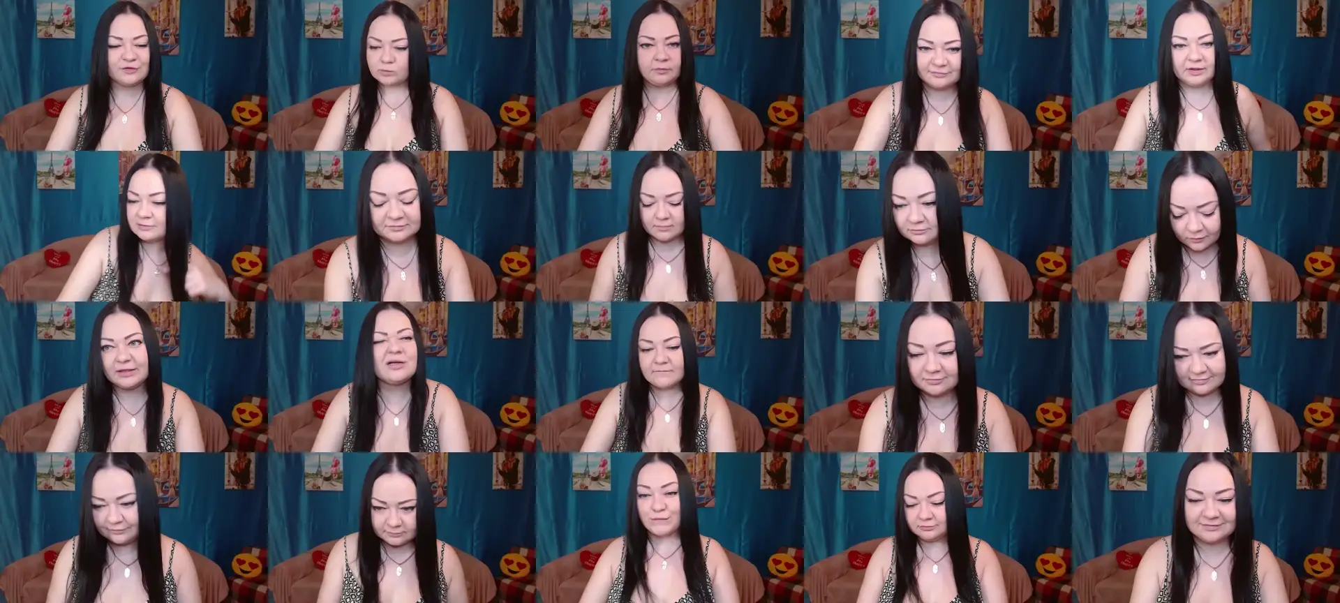 SincereSmile photo contact sheet