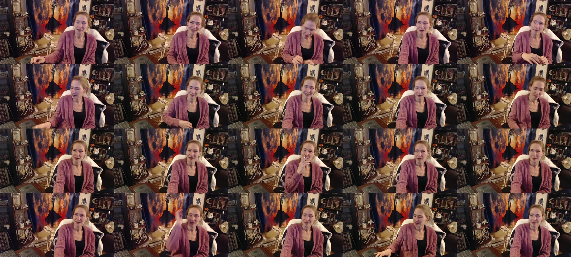 SinnamonKiss photo contact sheet