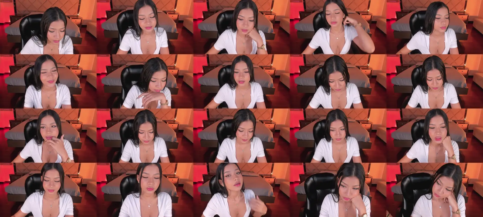 SophieHouston photo contact sheet