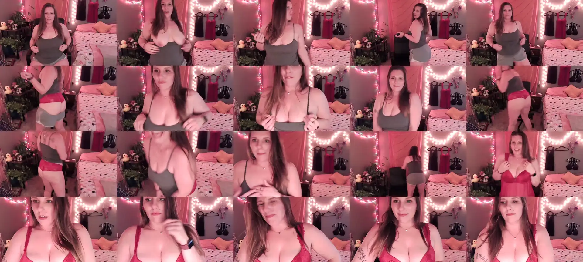 SouthernmilfK photo contact sheet